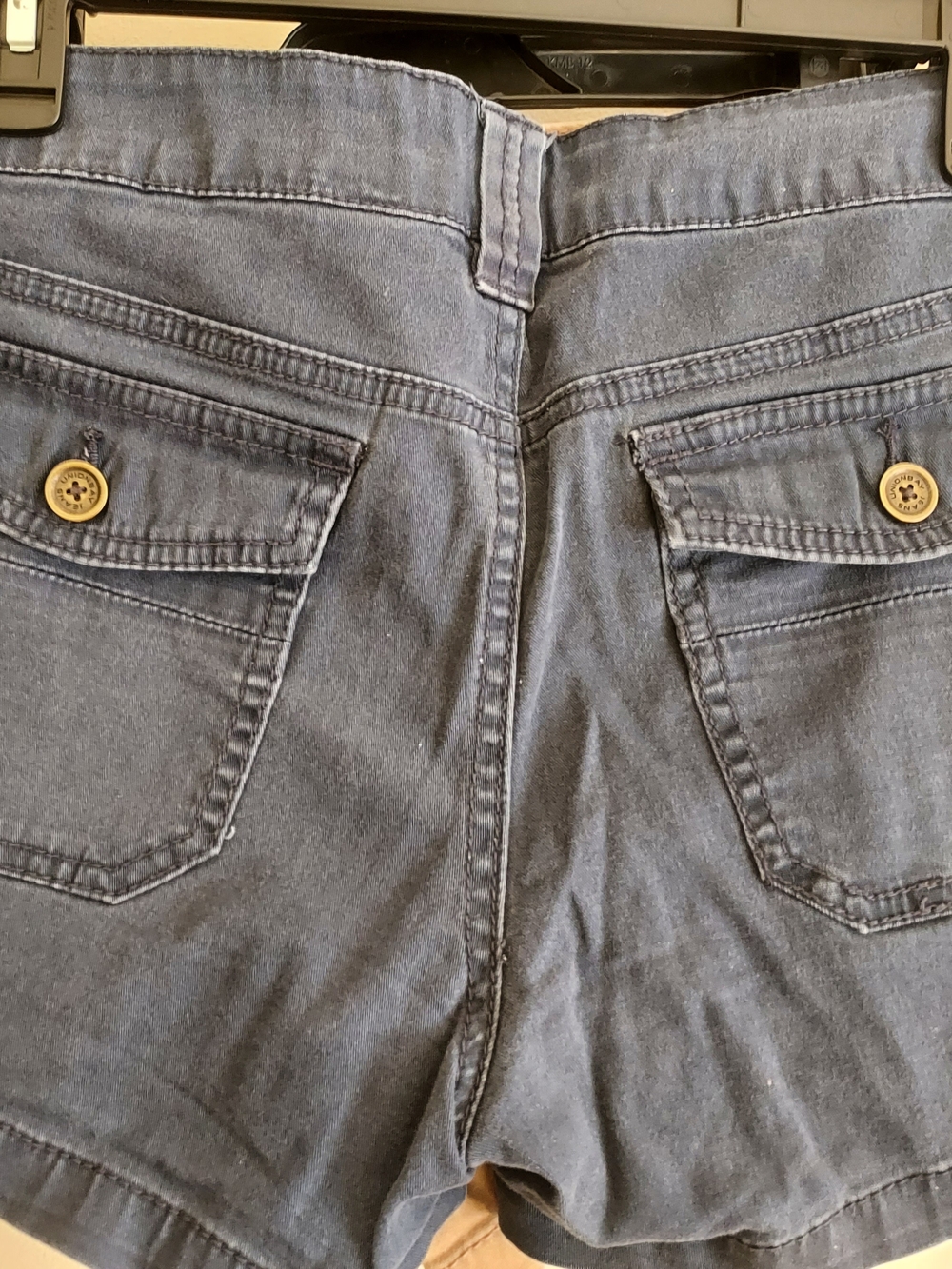 Lot of 2 Unionbay Delaney 3.5" Twill Stretch Shorts. Navy And Tan Both Size 9 - Picture 10 of 11
